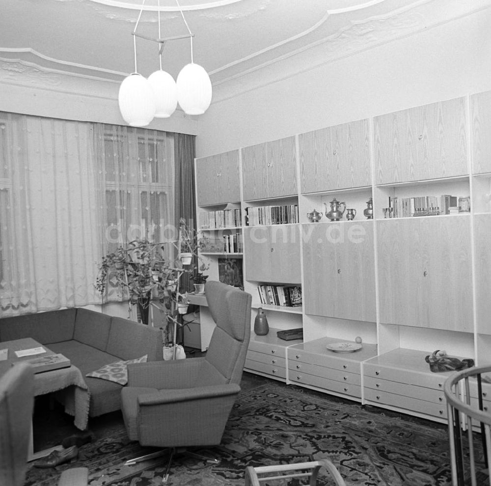DDR-Bildarchiv: Berlin - DDR - Wohnung 1973 Berlin