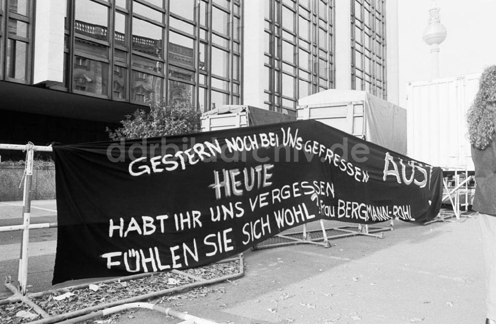 Berlin: Demo der Palast-Mitarbeiter Foto: Winkler Umschlagnummer: 1314