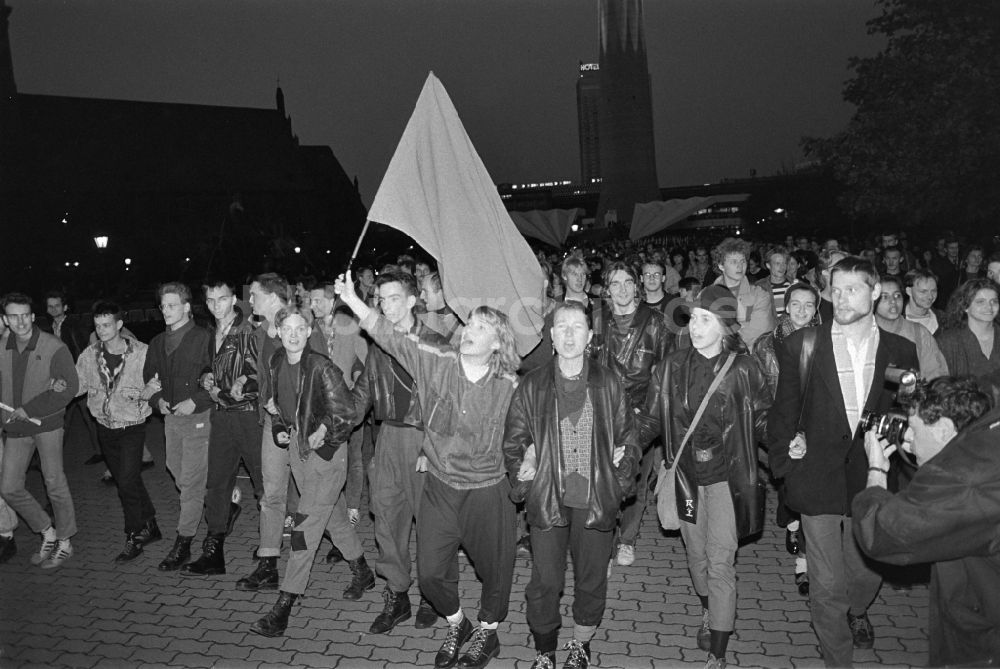 DDR-Fotoarchiv: Berlin - Demonstration in Berlin