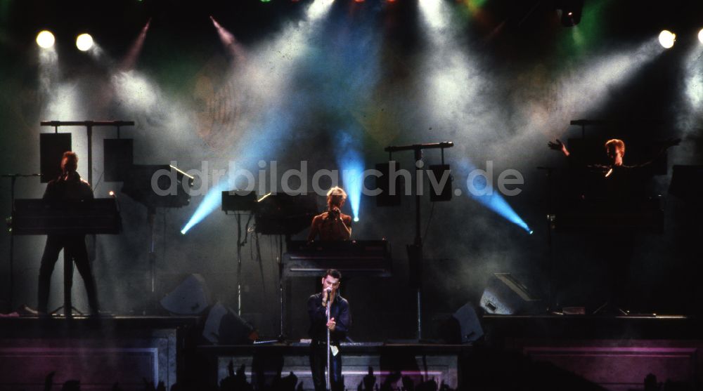 DDR-Bildarchiv: Berlin - Depeche Mode in Berlin Ostberlin in der DDR
