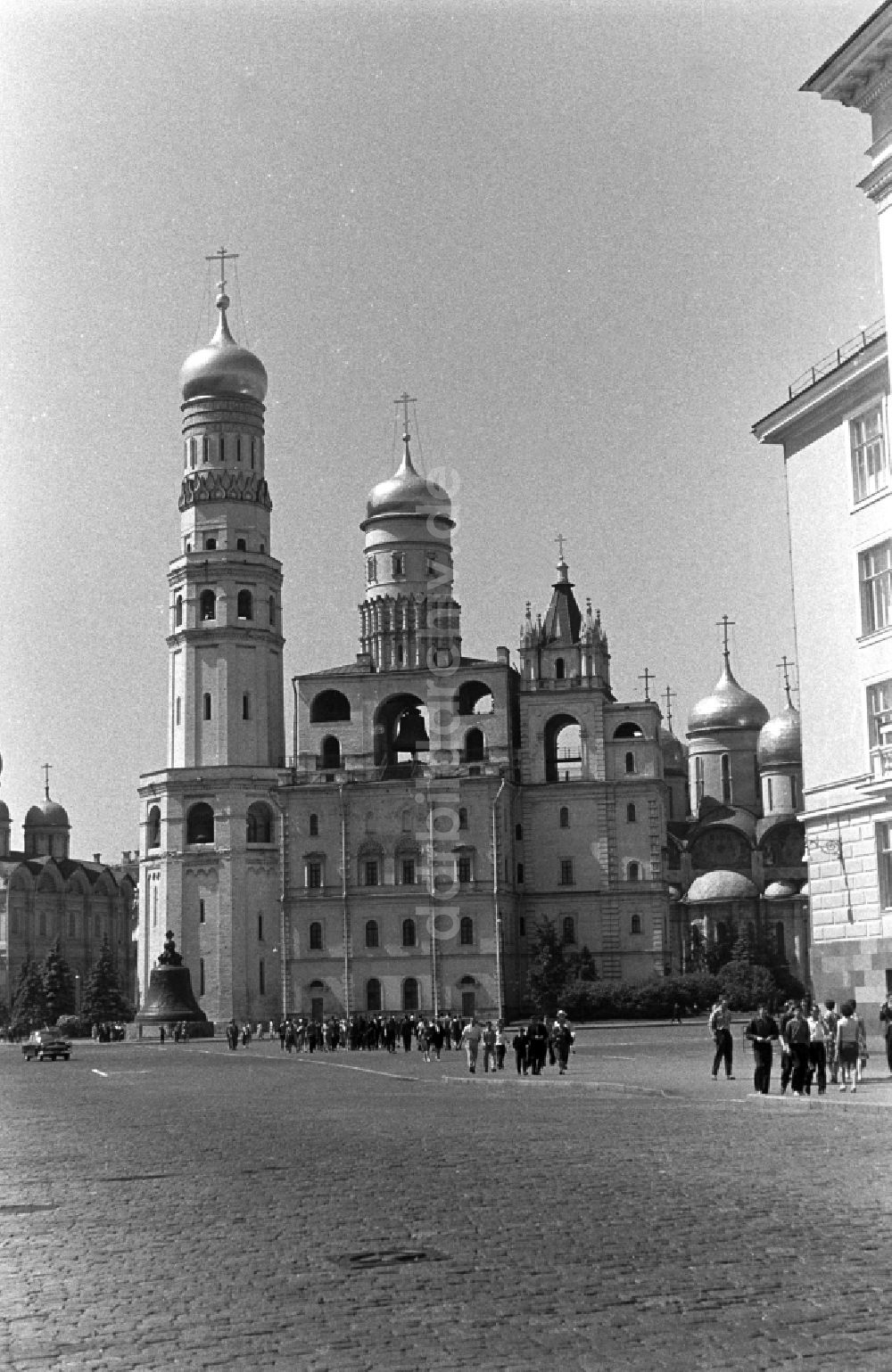 DDR-Bildarchiv: Moskau - Der Glockenturm Iwan der Große auf dem Gelände des Moskauer Kremls