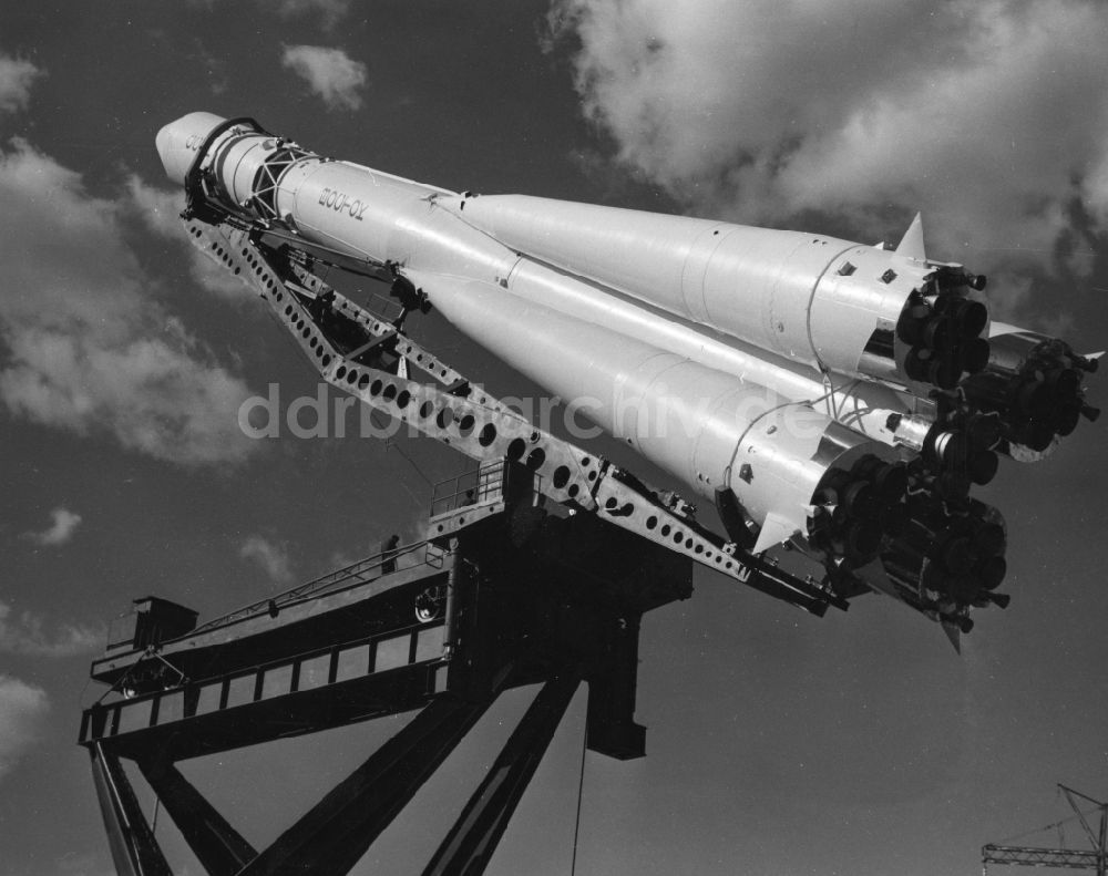 DDR-Bildarchiv: Moskau - Die Wostok-1 Rakete in Moskau in Russland