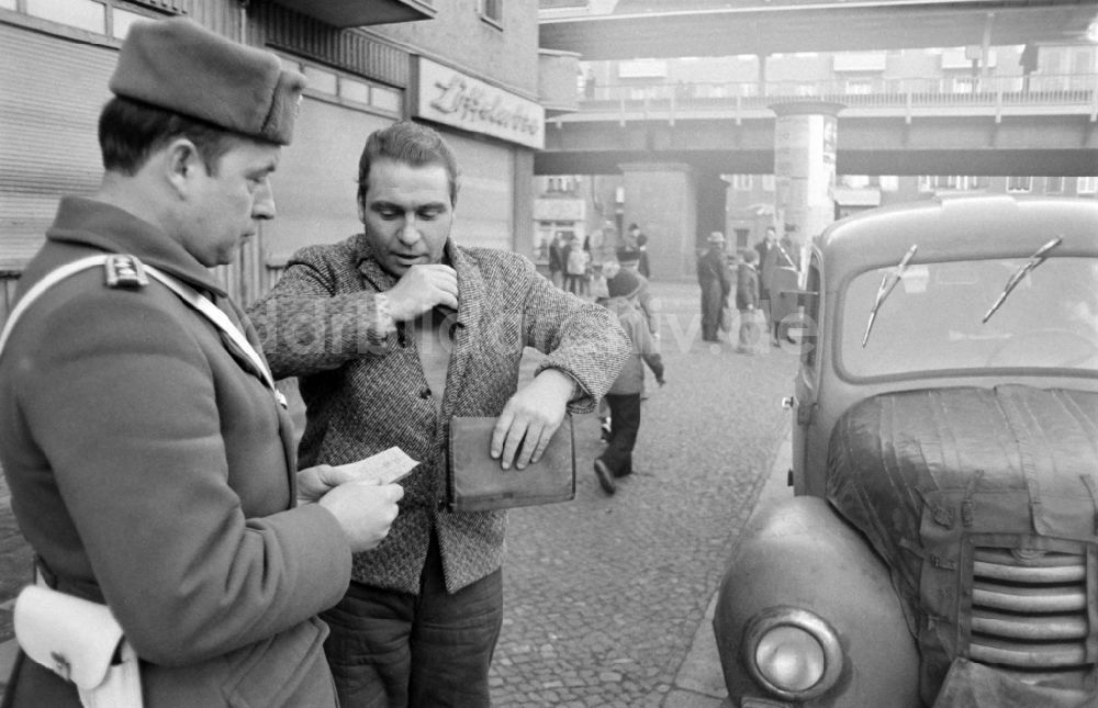Berlin: Dreh einer Fernsehsendung in Berlin in der DDR