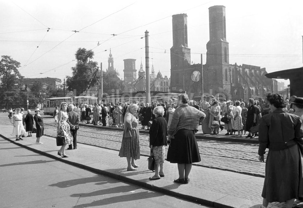 DDR-Fotoarchiv: Dresden - Dresden 1957, Sophienkirche