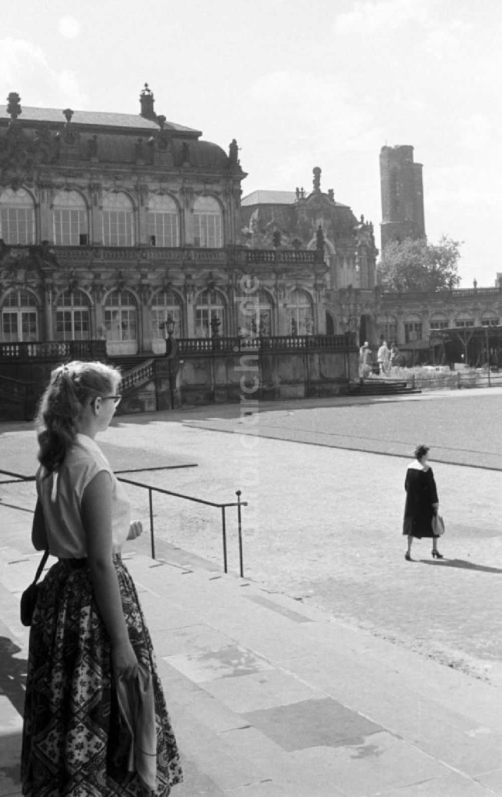 DDR-Fotoarchiv: Dresden - Dresden 1957, Zwinger