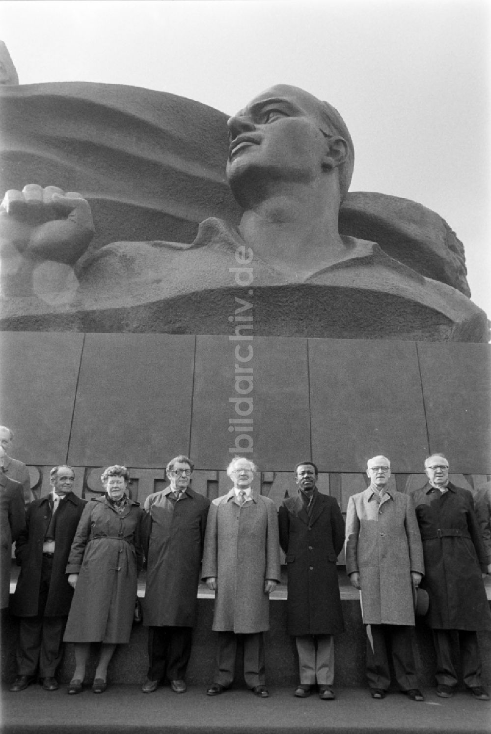 Berlin: Einweihung Thälmannpark mit Erich Honecker in Berlin