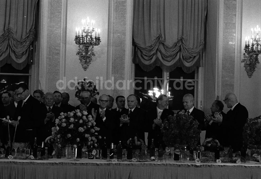 Moskau: Empfang der Delegation aus DDR in Moskau