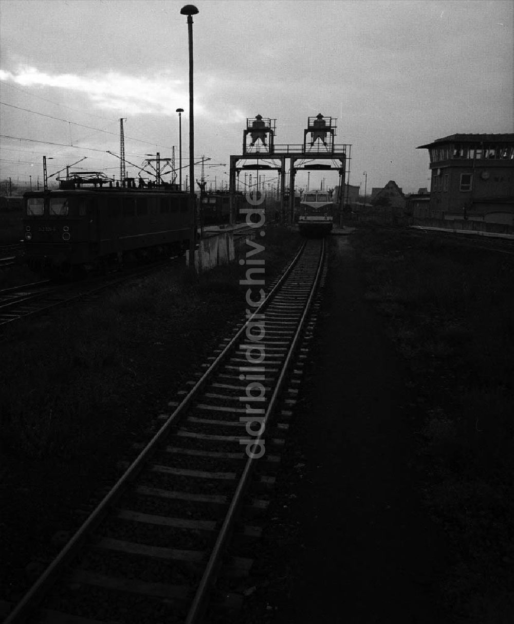 DDR-Fotoarchiv: Erfurt - Erfurt Bahnbetriebswerk