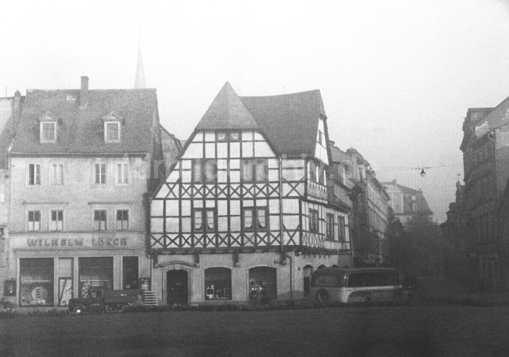 DDR-Fotoarchiv: Weimar - Fachwerkhaus, Weimar 1957