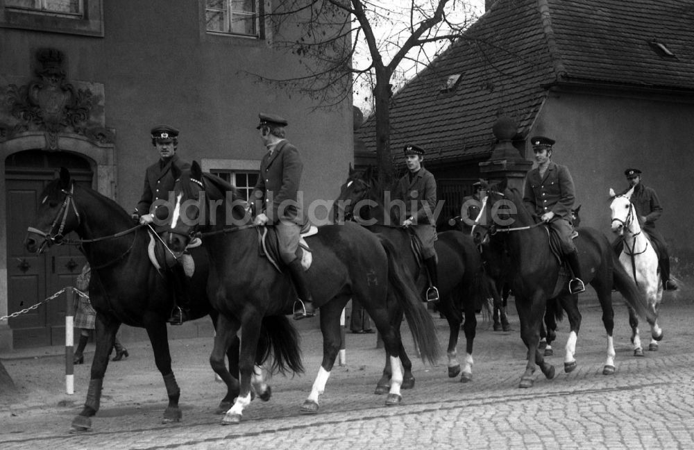 DDR-Fotoarchiv: Moritzburg - Fuchsjagd in Moritzburg in der DDR
