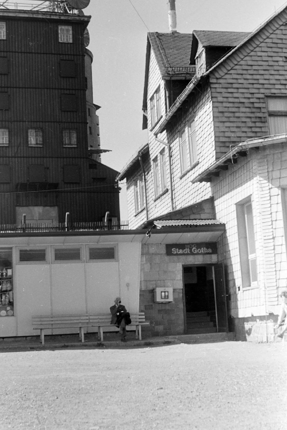 DDR-Bildarchiv: Brotterode - Gaststätte auf dem Inselsberg in Brotterode in der DDR