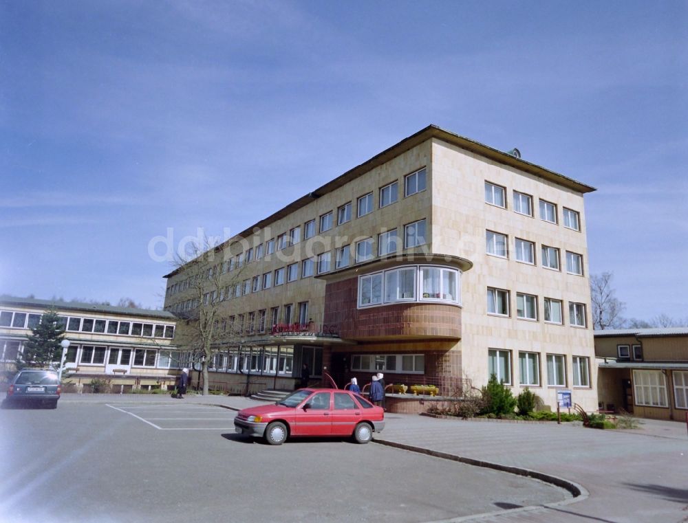 Elbingerode (Harz): Gebäude des Pflegeheim Diakonissen-Mutterhaus in Elbingerode (Harz) in Sachsen-Anhalt in der DDR
