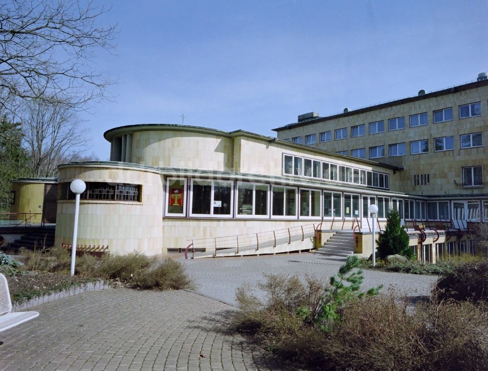 DDR-Bildarchiv: Elbingerode (Harz) - Gebäude des Pflegeheim Diakonissen-Mutterhaus in Elbingerode (Harz) in Sachsen-Anhalt in der DDR