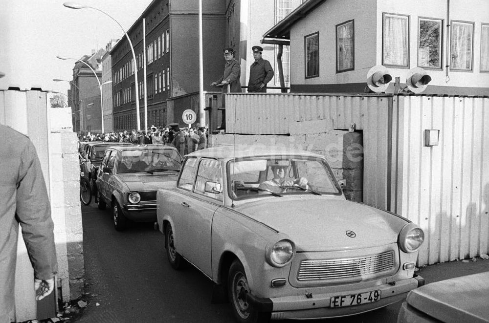 DDR-Fotoarchiv: Berlin - Grenzübergang Invalidenstraße in Berlin