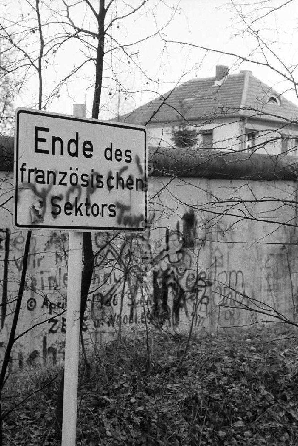 DDR-Bildarchiv: Hohen Neundorf - Grenzgegemeinde Stolpe