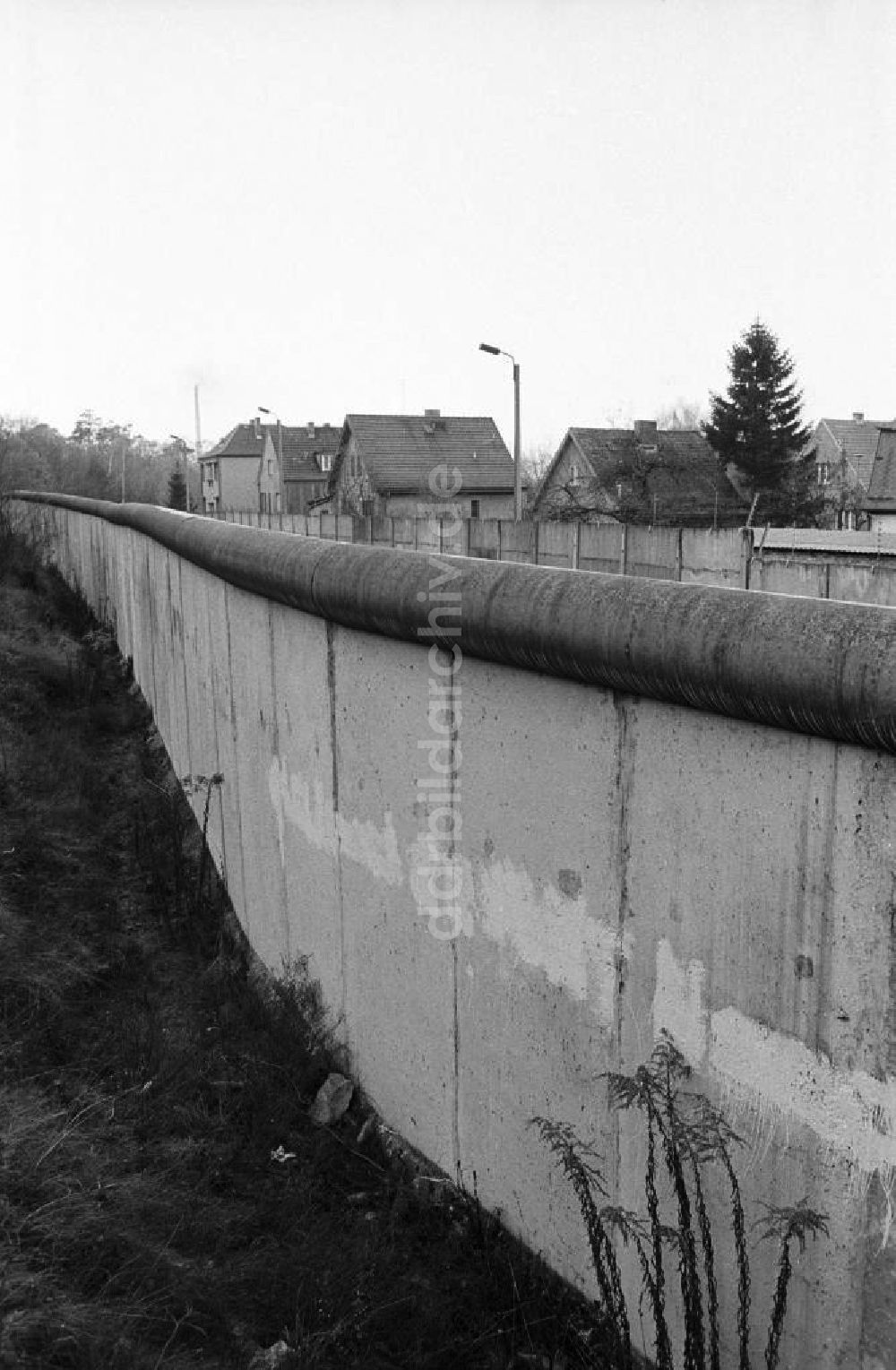 DDR-Bildarchiv: Hohen Neundorf - Grenzgegemeinde Stolpe
