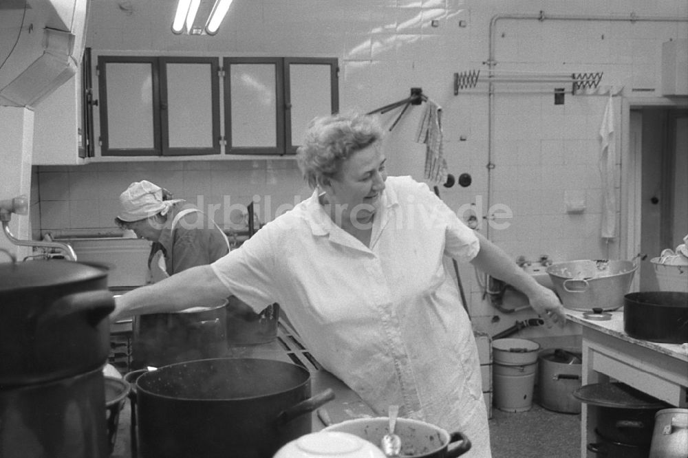 Oderwitz: Großküche in Oderwitz in der DDR