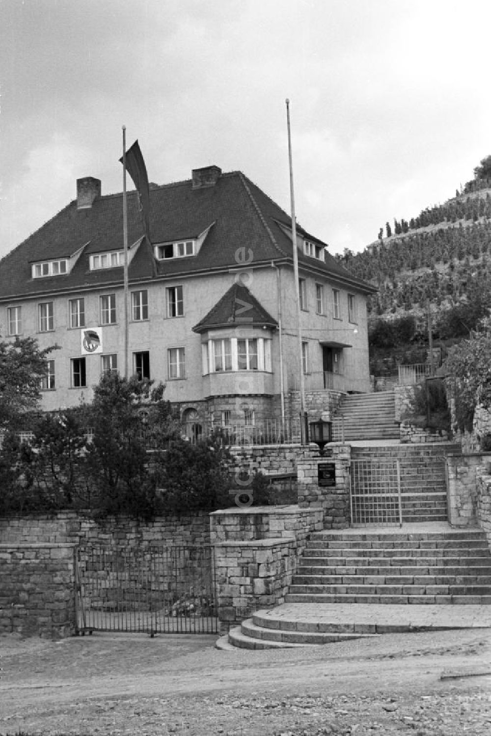 DDR-Fotoarchiv: Freyburg - Haus für Deutsch-Sowjetische Freundschaft in Freyburg 1956