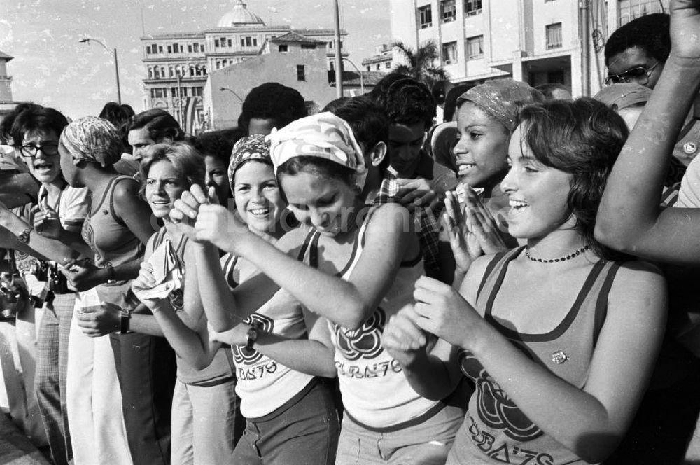 DDR-Fotoarchiv: Havanna - Havanna XI. Weltfestspiele der Jugend und Studenten