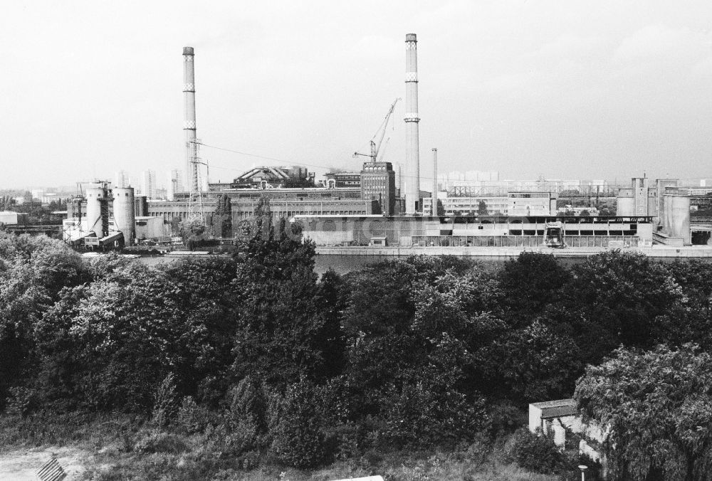 Berlin: Heizkraftwerk Klingenberg in Berlin, der ehemaligen Hauptstadt der DDR, Deutsche Demokratische Republik