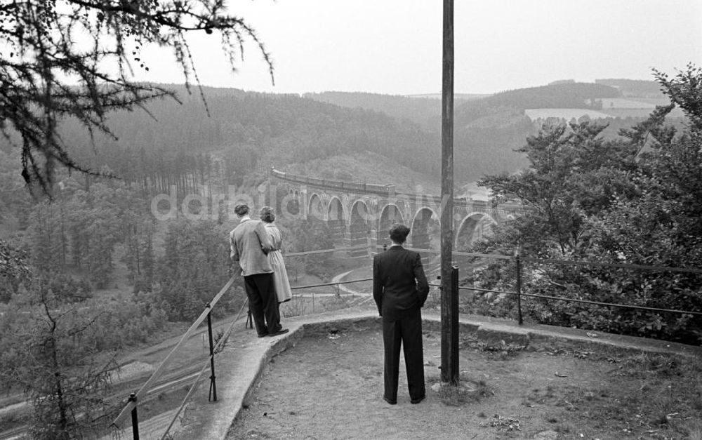 DDR-Fotoarchiv: Hetzdorf - Hetzdorfer Viadukt 1957