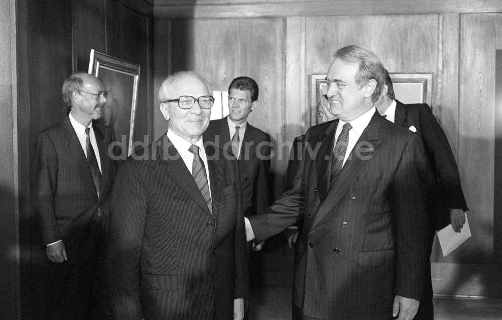 Düsseldorf: Honecker-Besuch in Düsseldorf