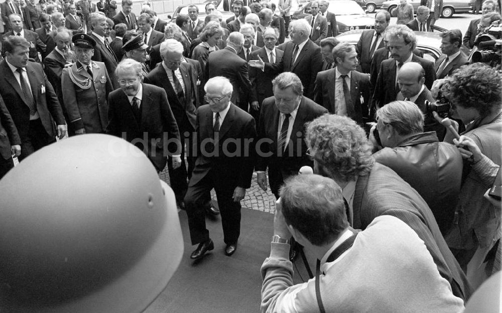 DDR-Bildarchiv: München - Honecker-Besuch in München