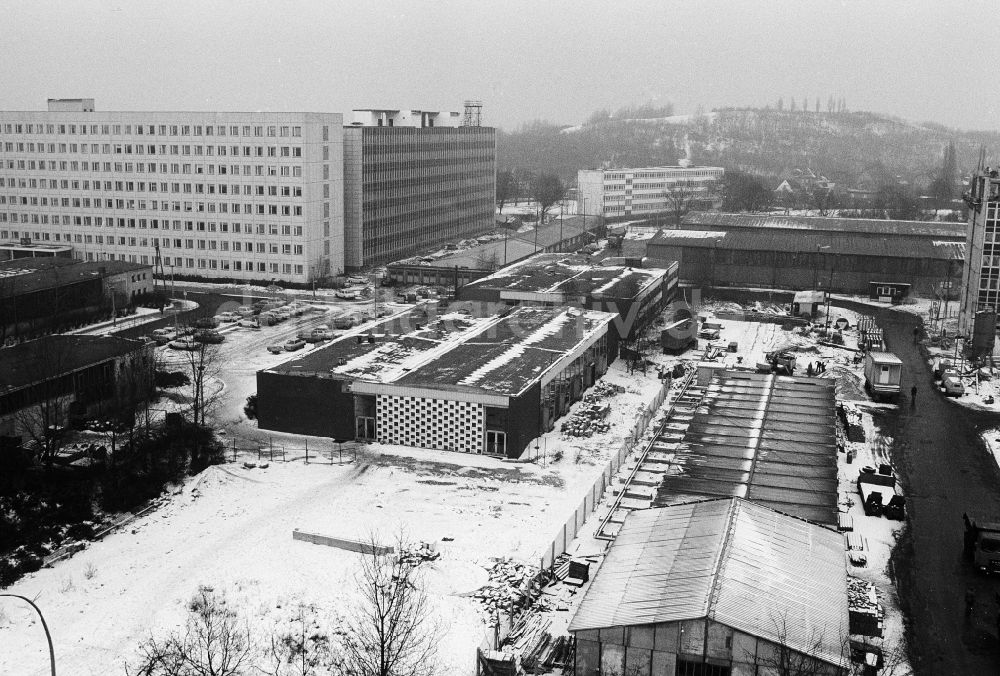 Berlin: Industriegelände an der Storkower Straße in Berlin, der ehemaligen Hauptstadt der DDR, Deutsche Demokratische Republik