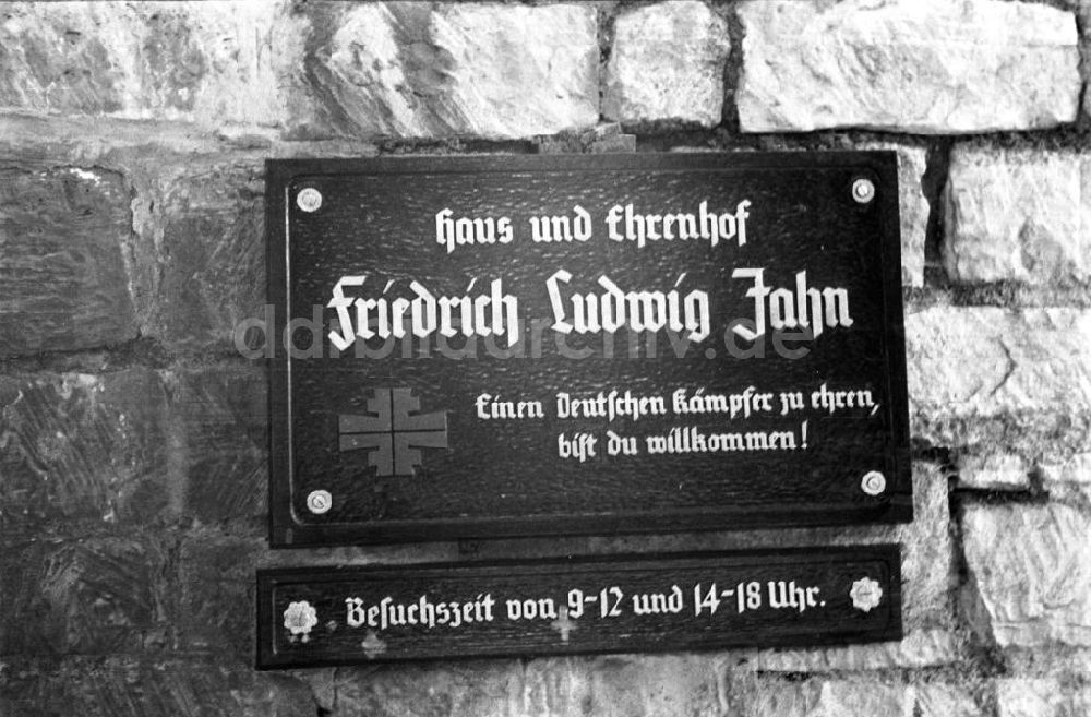 Freyburg: Jahn-Haus in Freyburg 1956