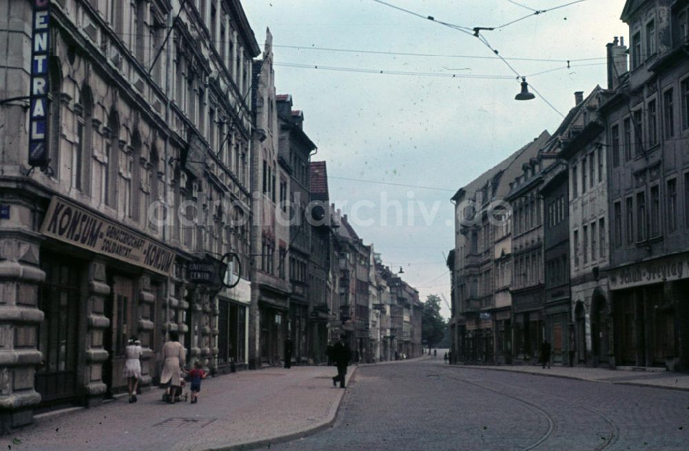 DDR-Bildarchiv: Naumburg - Jakobstrasse Naumburg 1948