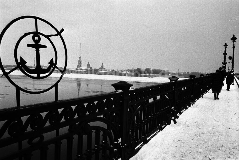 DDR-Fotoarchiv: Leningrad - Johannesbrücke und Peter-Paul-Festung