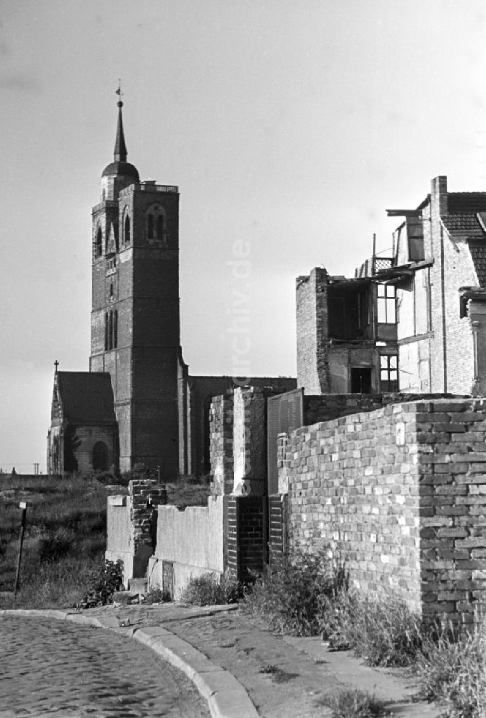 DDR-Fotoarchiv: Magdeburg - Johanniskirche in Magdeburg 1960