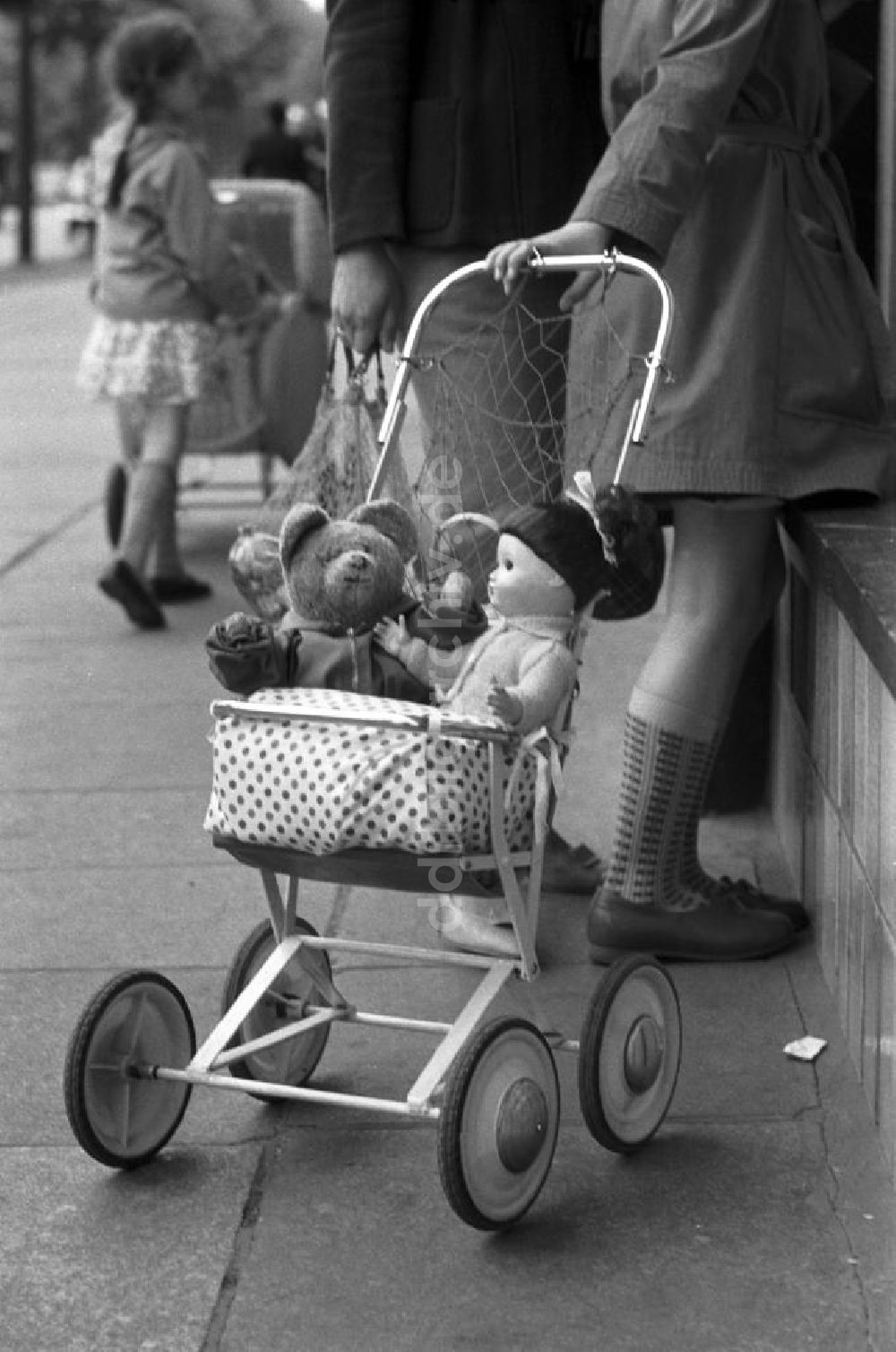 DDR-Fotoarchiv: - Kind am Schaufenster in Dresden