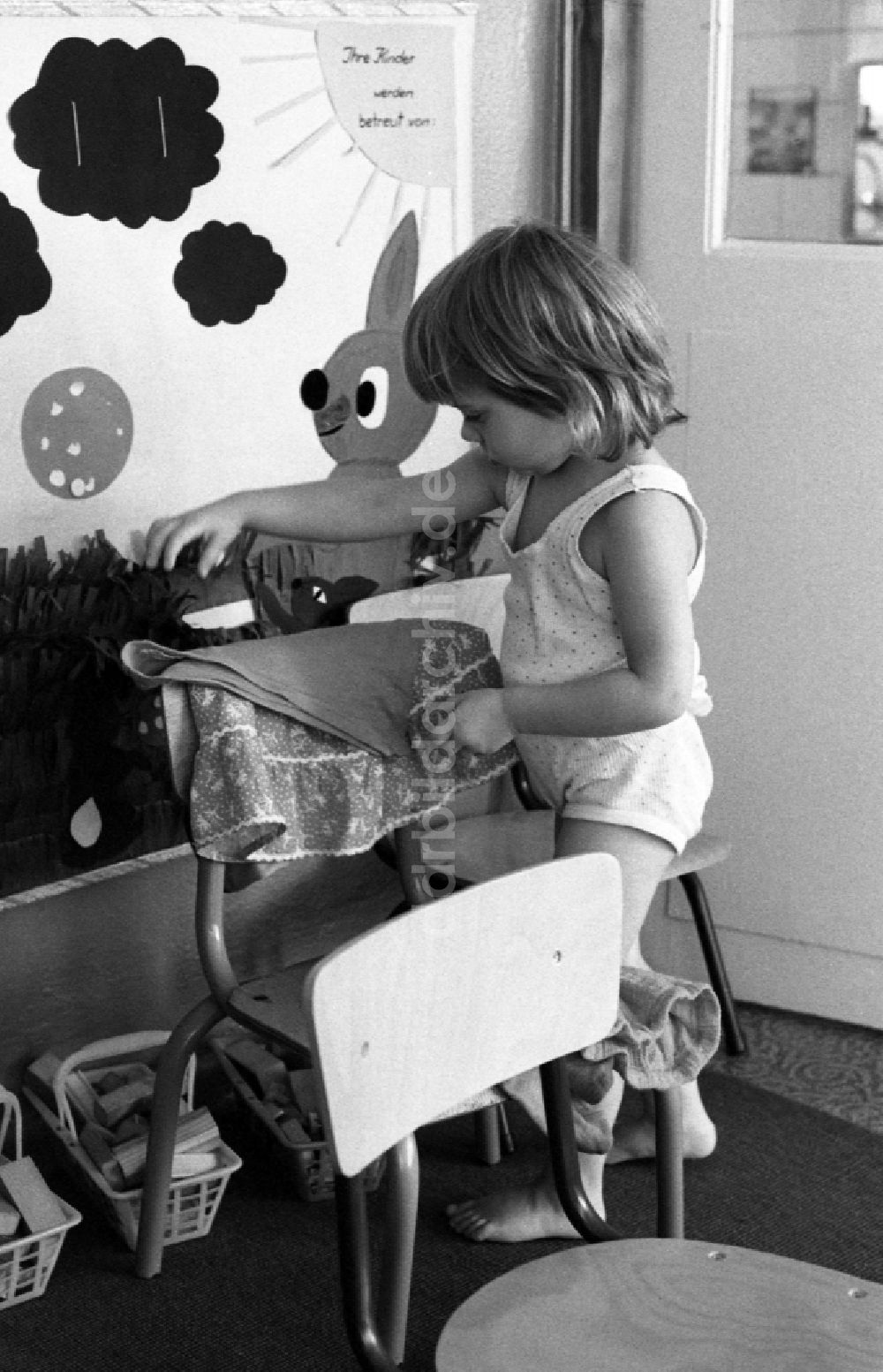 DDR-Bildarchiv: Berlin - Kindergarten in Berlin in der DDR