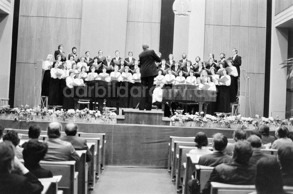 Berlin: Konzert in der Humboldt-Universität in Berlin in der DDR in Berlin