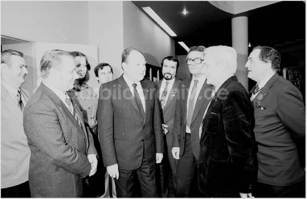 DDR-Fotoarchiv: Cottbus - 18.01.1986 Kreisdelegiertenkonferenz in Cottbus mit Hr. Walde.