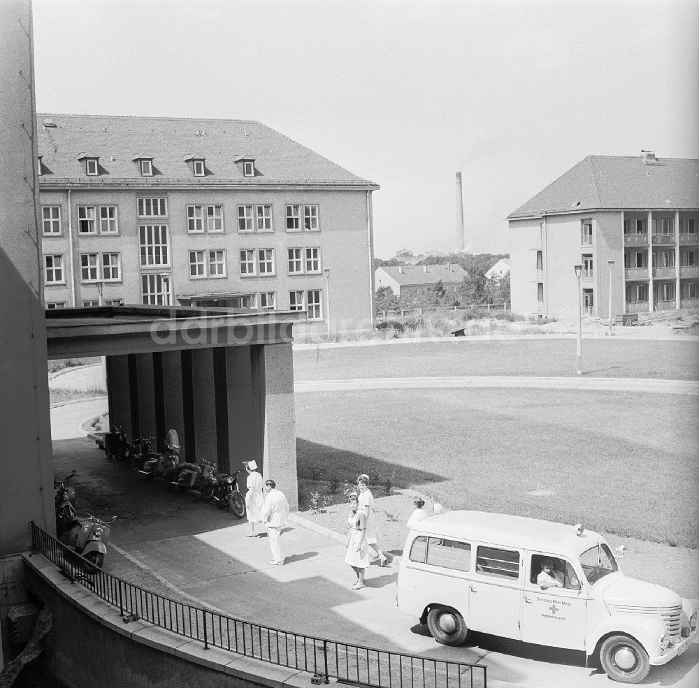 DDR-Fotoarchiv: Borna - Kreiskrankenhaus in Borna