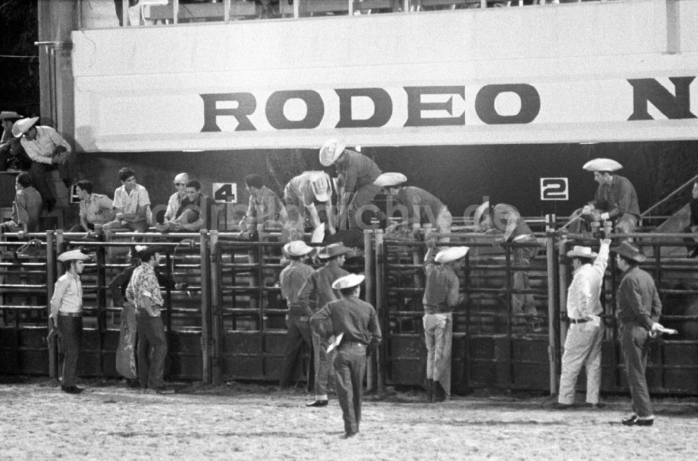 DDR-Fotoarchiv: Havanna - Kuba / Cuba - Havanna, Rodeo Nacional 1972