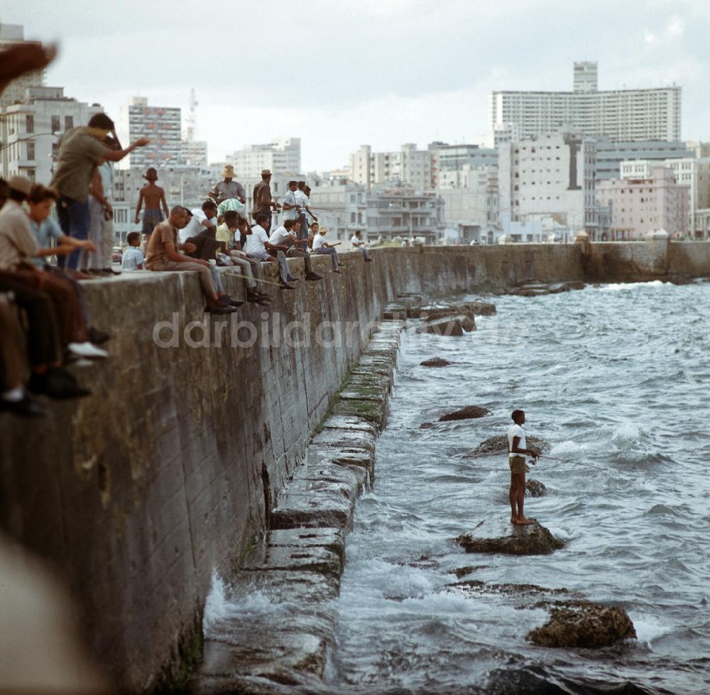 DDR-Fotoarchiv: Havanna - Kuba / Cuba - Uferpromenade in Havanna 1972