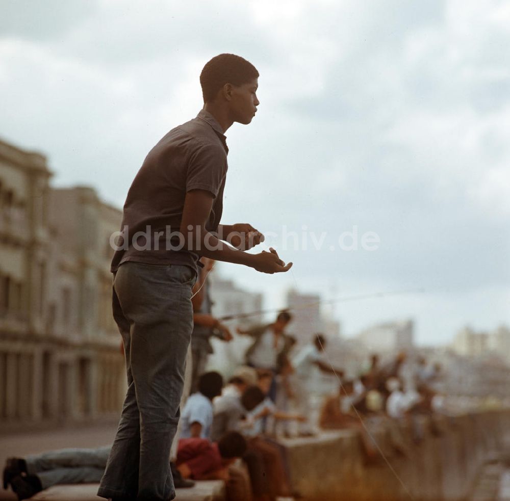 Havanna: Kuba / Cuba - Uferpromenade in Havanna 1972
