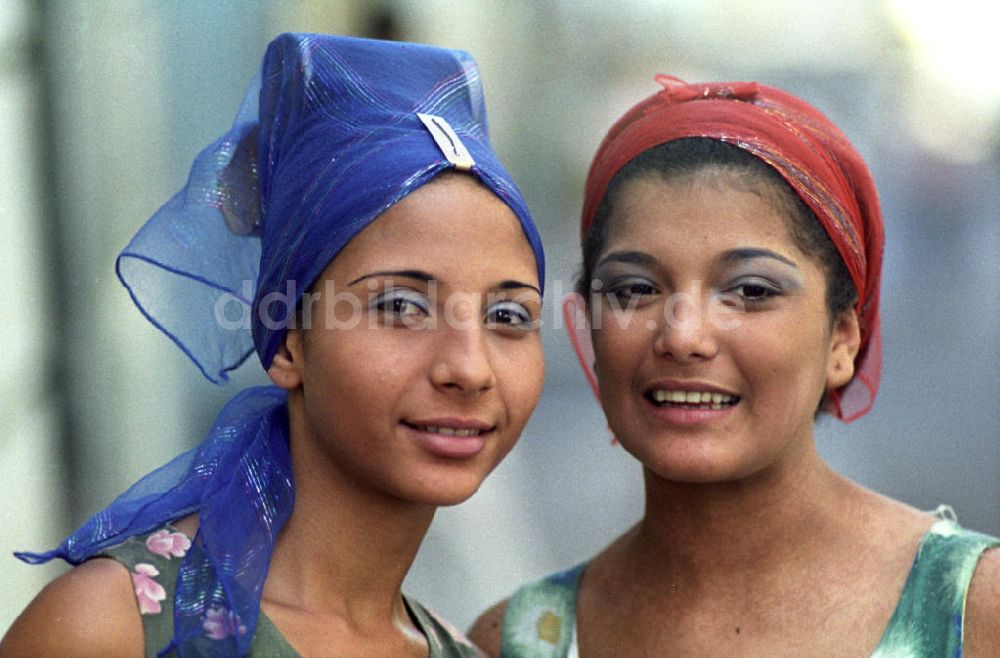 DDR-Fotoarchiv: Havanna - Kuba historisch - Frauen Havanna 1972