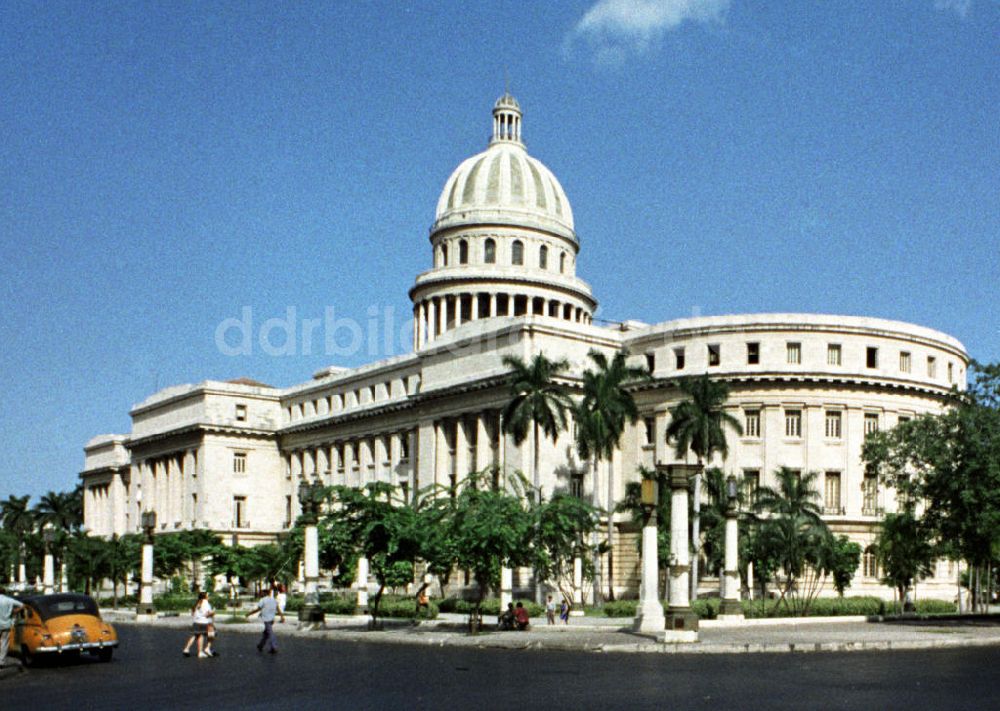 Havanna: Kuba historisch - Kapitol in Havanna 1972