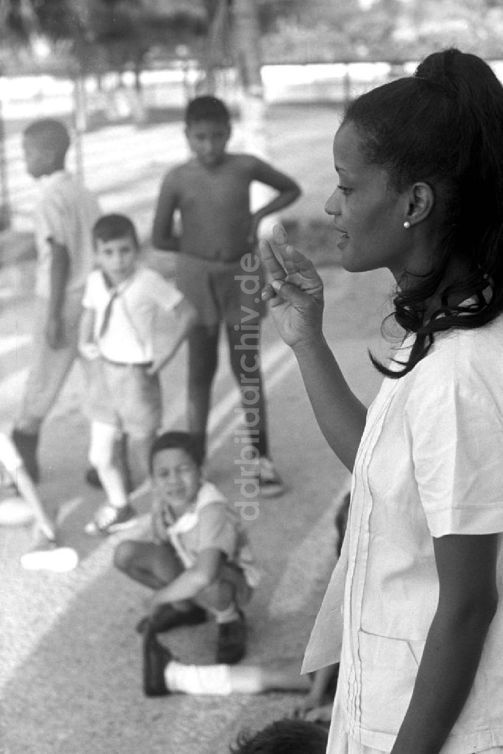 DDR-Fotoarchiv: Havanna - Kuba historisch - Kindergarten Havanna 1972