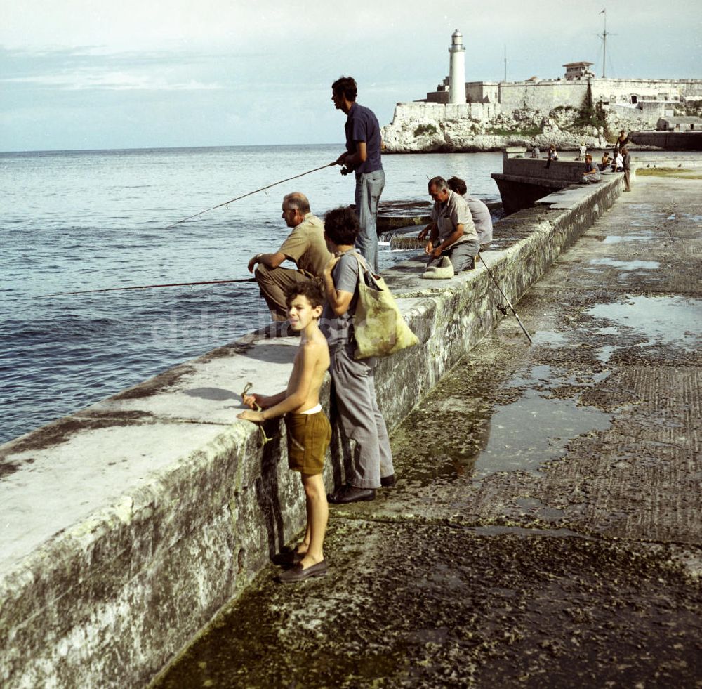 DDR-Fotoarchiv: Havanna - Kuba historisch - Uferpromenade in Havanna 1972