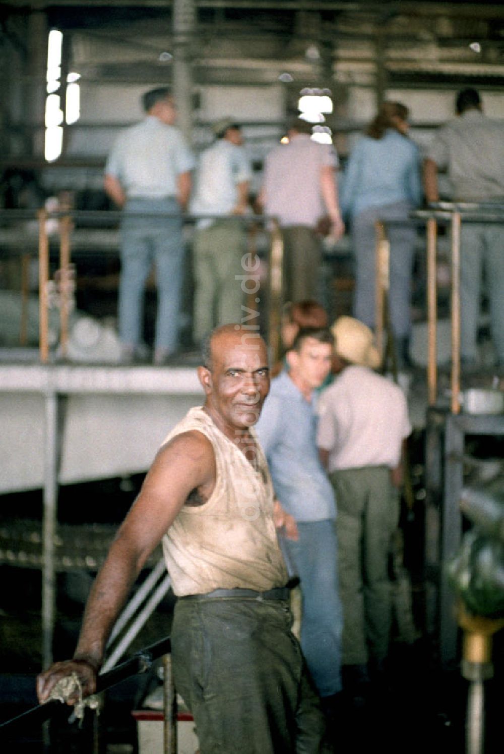 DDR-Fotoarchiv: Cienfuegos - Kuba historisch - Zuckerfabrik in Cienfuegos 1972