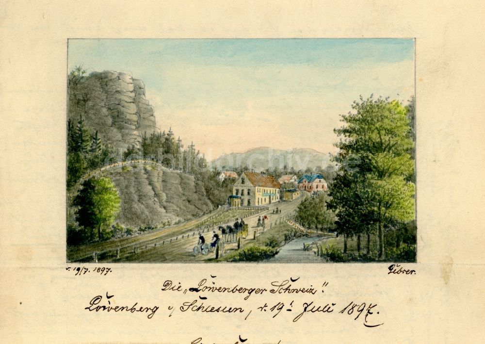 Löwenberg: Landschafts - Miniaturen der Niederschlesischen Stadt Löwenberg- dem heutigen Lwowek Slaski in der Republik Polen