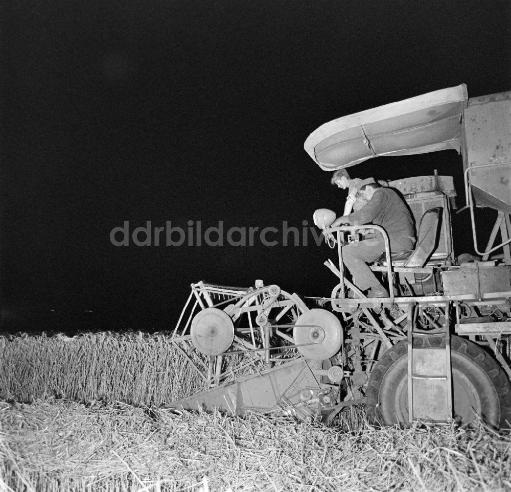 DDR-Fotoarchiv: Gangloffsömmern - Landwirtschaft in Gangloffsömmern in Thüringen in der DDR
