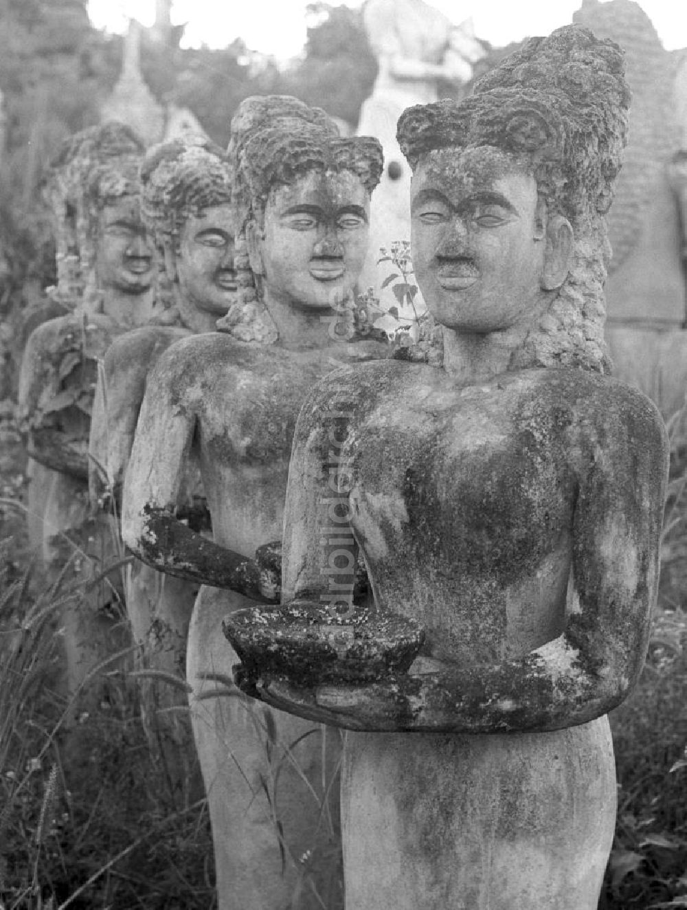 Vientiane: Laos historisch - Buddha-Park 1976