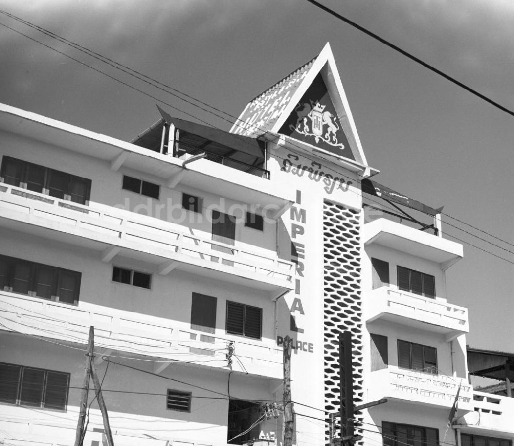 Vientiane: Laos historisch - Hotel 1977
