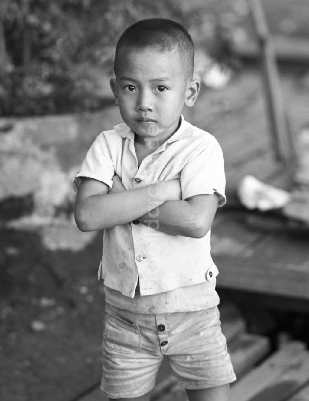 DDR-Bildarchiv: Vientiane - Laos historisch - Junge 1977